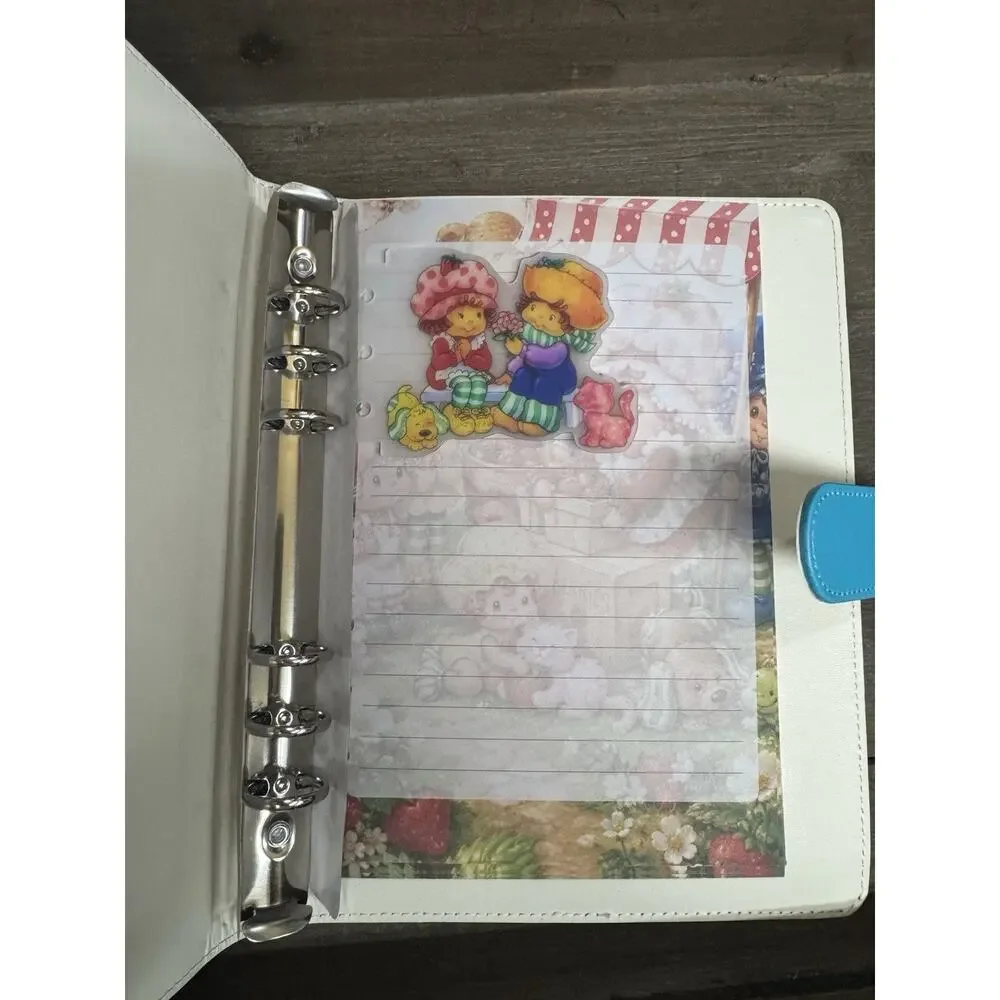 Strawberry Shortcake A5 Binder w/ matching paper